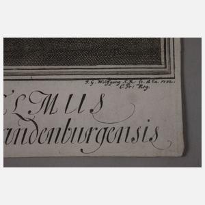 J. G. Wolfgang, Friedrich Wilhelm von Preußen