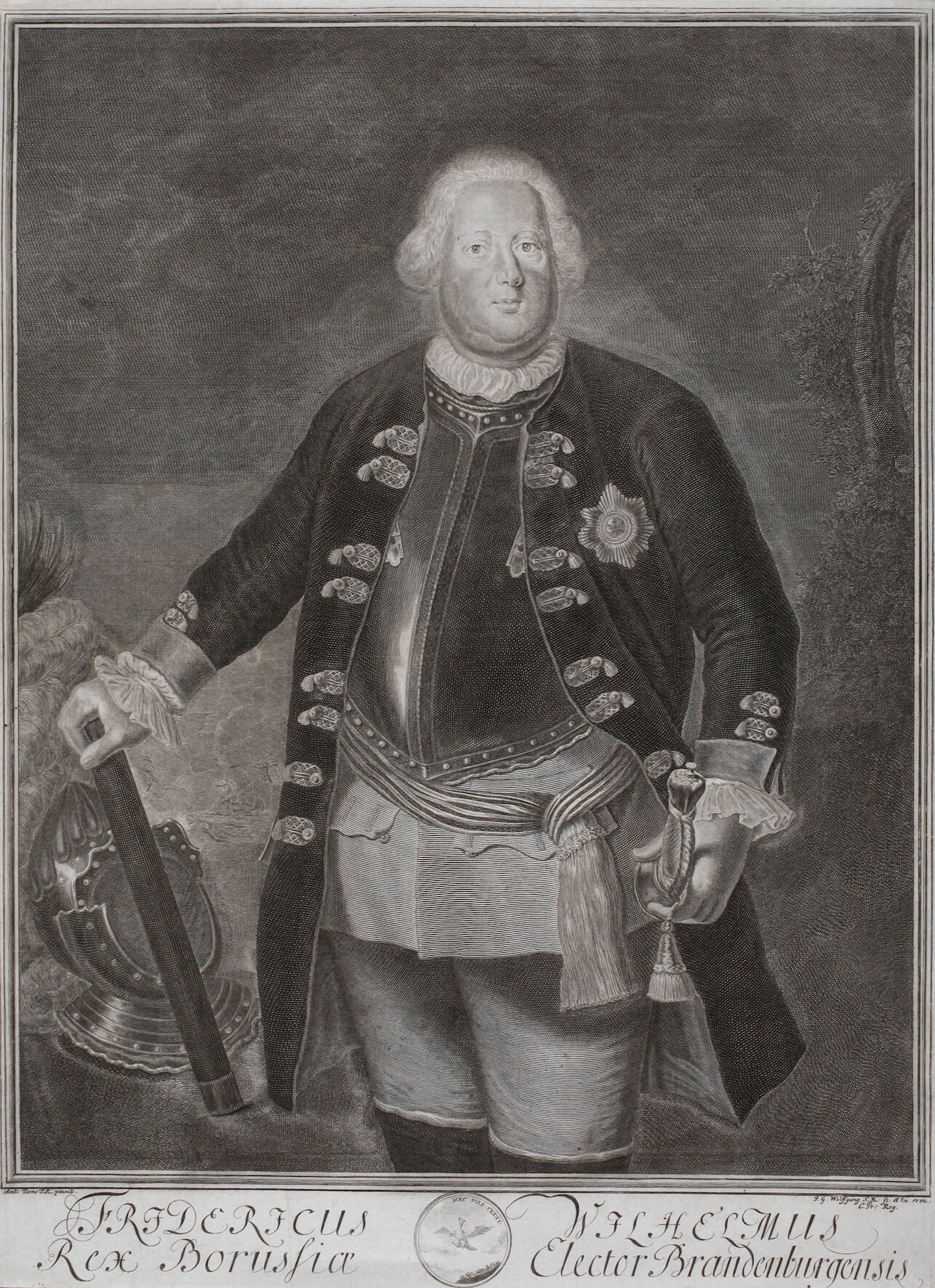 J. G. Wolfgang, Friedrich Wilhelm von Preußen