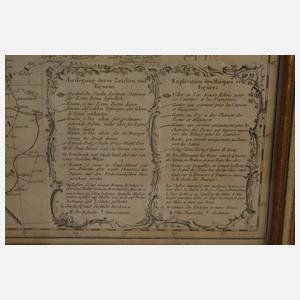 Homanns Erben, große Postwegekarte Deutschland