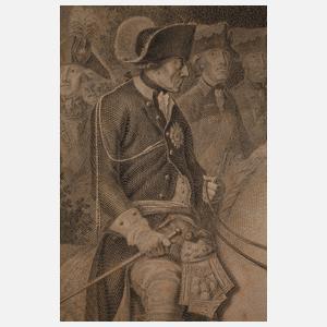 Johan Frederik Clemens, Friedrich der Große