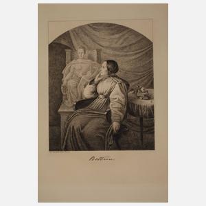 Prof. Ludwig Emil Grimm, Paar Graphiken