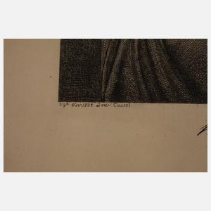 Prof. Ludwig Emil Grimm, Paar Graphiken