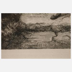 Philipp Heinel, Zwei Radierungen