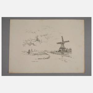 Joseph Pennell, Zwei Lithographien