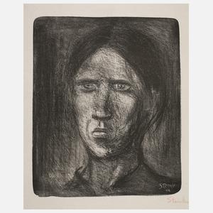 Théophile Alexandre Steinlen, Frauenportrait