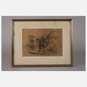 Josef Anton Strassgschwandter, Zwei Jagdszenen