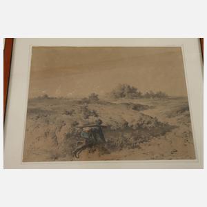 Josef Anton Straßgschwandtner, Vier Jagdszenen