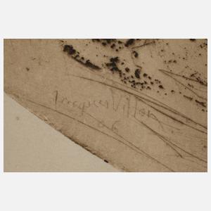 Jacques Villon, Die Frau mit dem Hündchen