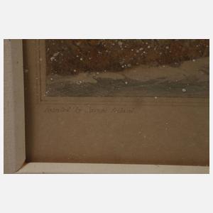 Zwei Graphiken mit Postkutschendarstellungen