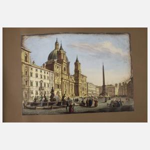 Seltenes Ansichtenalbum Rom