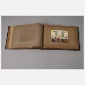 Seltenes Ansichtenalbum Rom