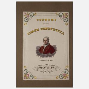 Seltenes Ansichtenalbum Rom