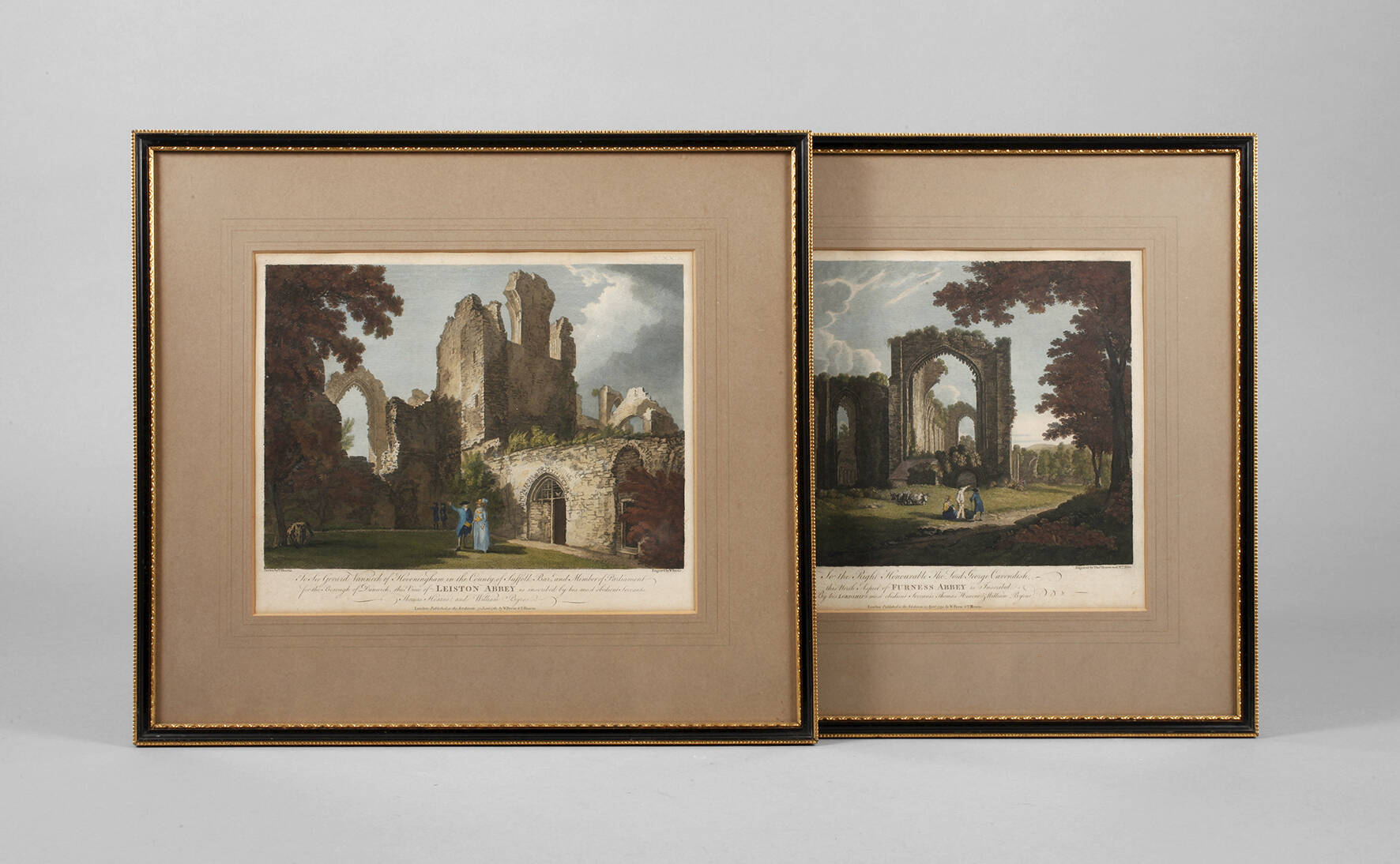 Paar Stahlstiche England