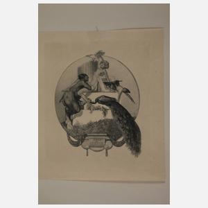 Franz von Bayros, Mappenwerk