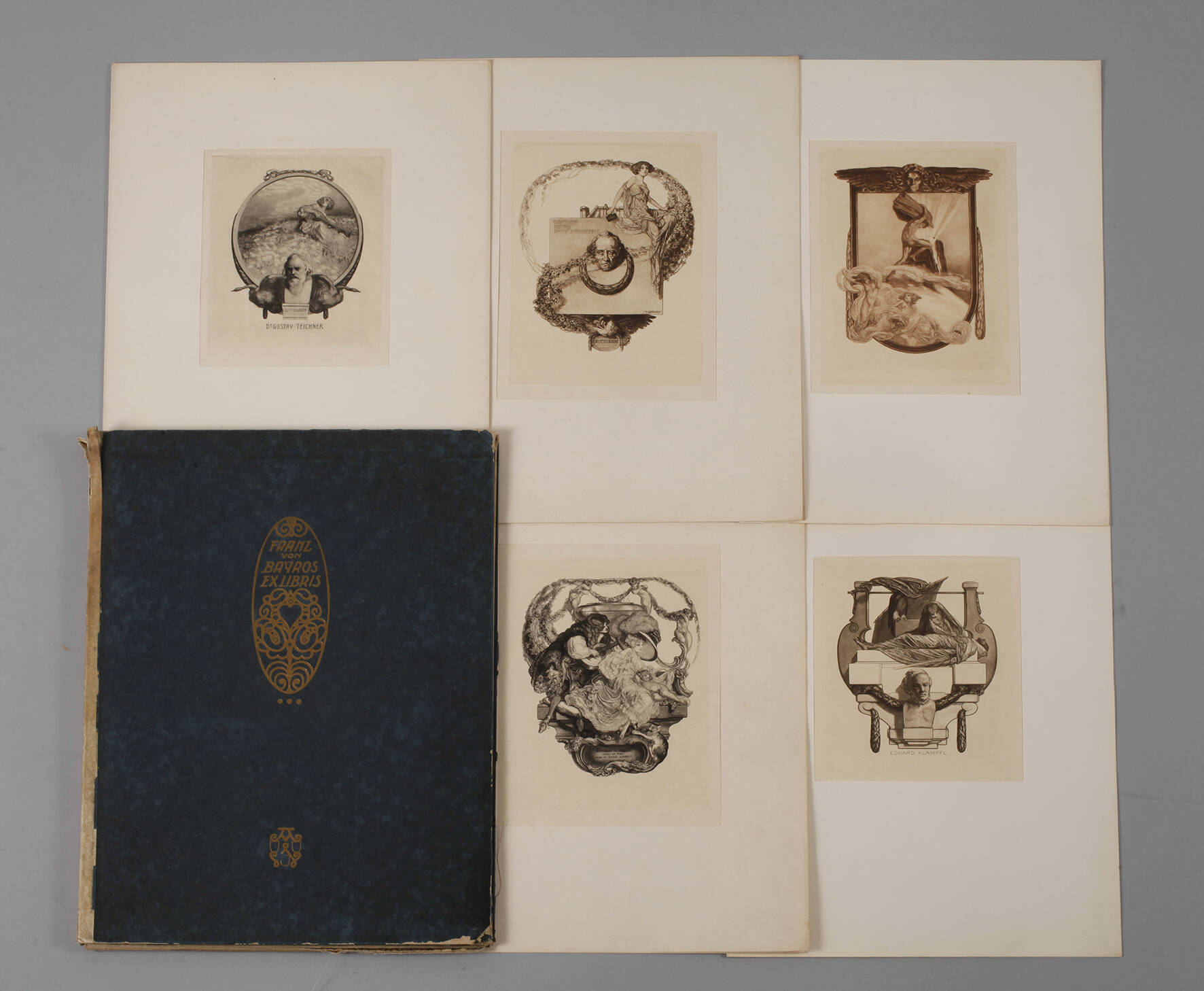 Franz von Bayros, Mappenwerk