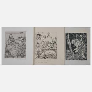 Jan Boomers, Konvolut Radierungen