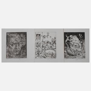 Jan Boomers, Konvolut Radierungen