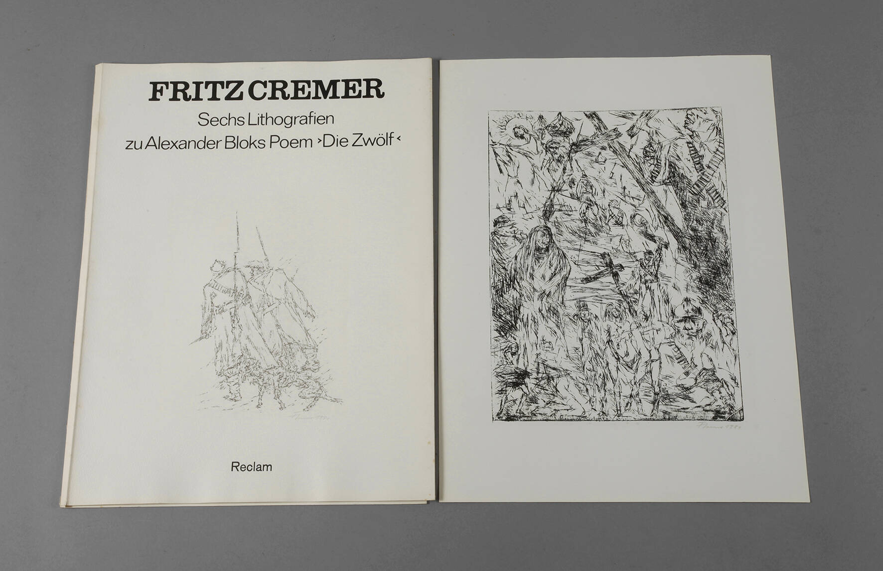 Prof. Fritz Cremer, zu Alexander Block "Die Zwölf"