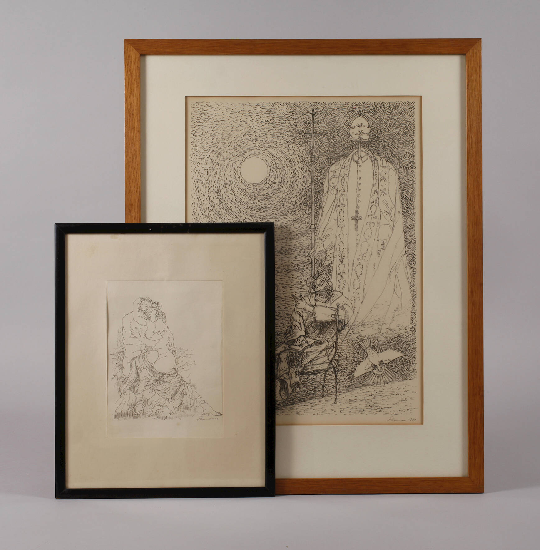 Prof. Fritz Cremer, Zwei Graphiken