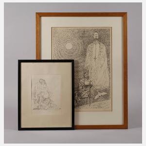 Prof. Fritz Cremer, Zwei Graphiken