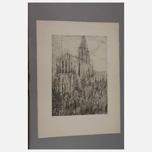 Paul Eliasberg, "Straßburger Münster"