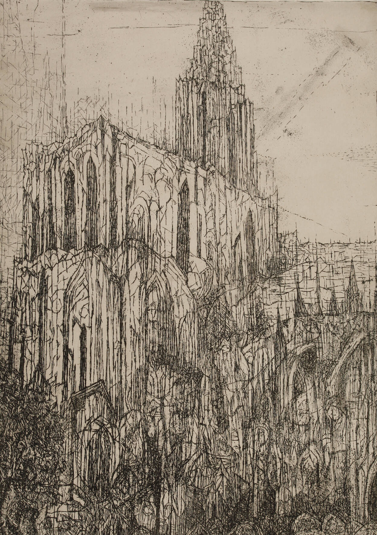 Paul Eliasberg, "Straßburger Münster"