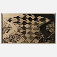Maurits Cornelis Escher, "Tag und Nacht"111