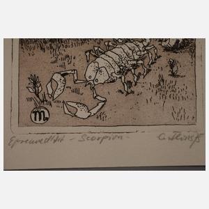 Andreas Floris, Konvolut Radierungen