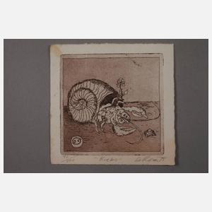 Andreas Floris, Konvolut Radierungen