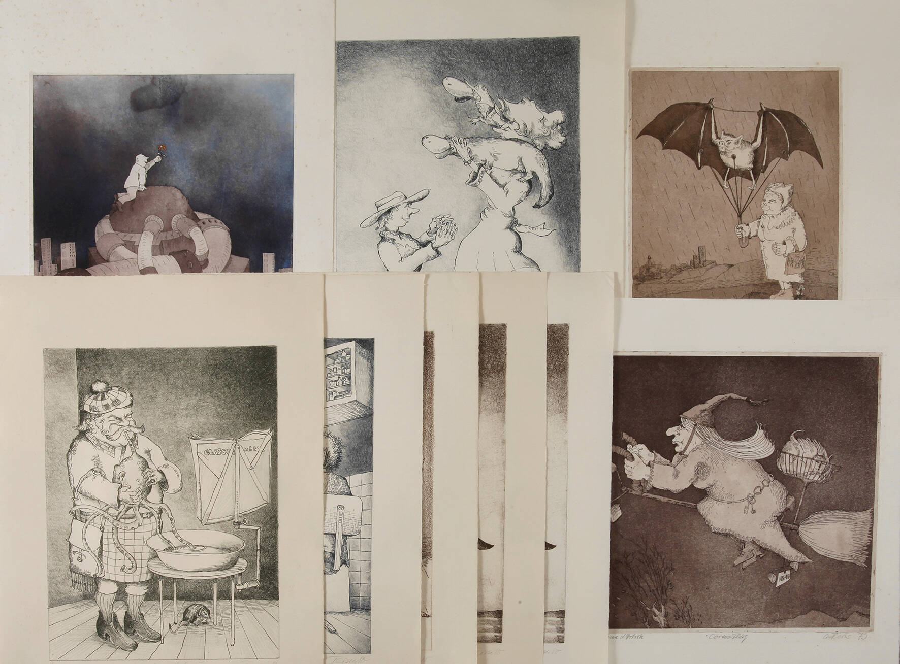 Andreas Floris, Graphikkonvolut