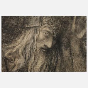 Prof. Ernst Fuchs, "Samson prophezeit"