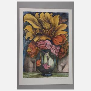 Prof. Ernst Fuchs, "In der Fülle des Sommers"