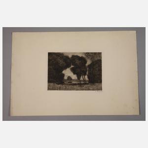 Dr. med. Otto Gampert, Sammlung Radierungen