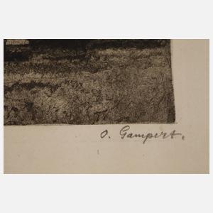 Dr. med. Otto Gampert, Sammlung Radierungen
