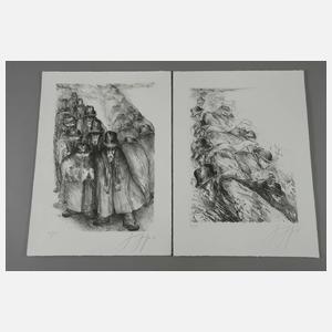 Günter Grass, "Mit seinem Tagundnachtschatten..."