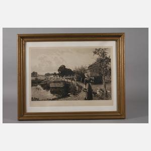 Willie Heydemann, "Milking Time"