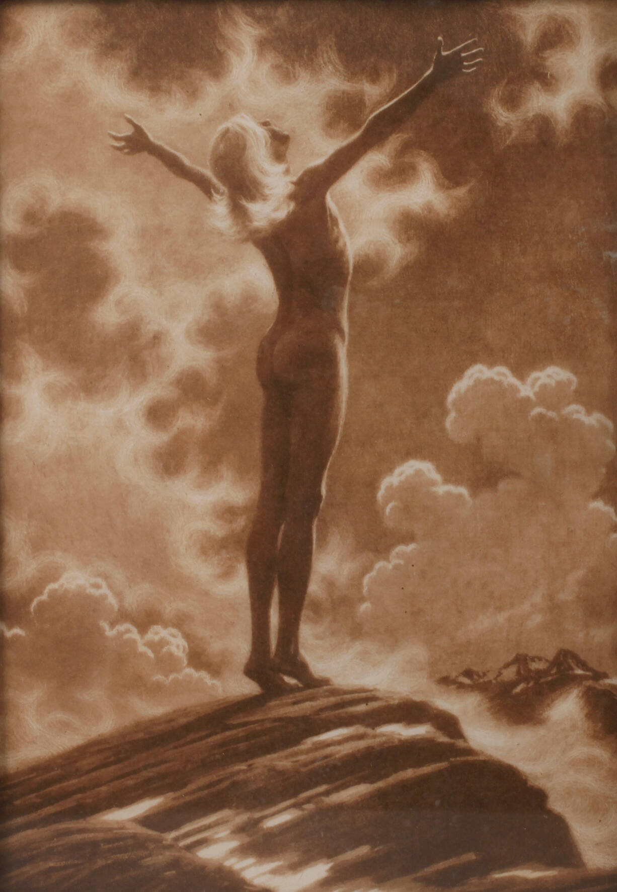 Prof. Hugo Höppener alias "Fidus", "Lichtgebet"