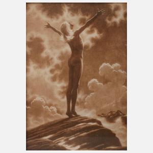 Prof. Hugo Höppener alias "Fidus", "Lichtgebet"