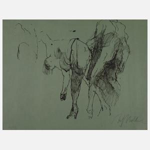 Prof. Alfred Hrdlicka, Figurenstudie