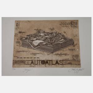 Leslie G. Hunt, vier Graphiken