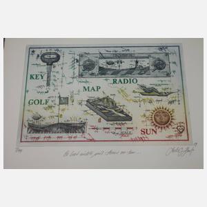 Leslie G. Hunt, vier Graphiken