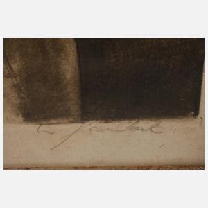 Prof. Willy Jaeckel, Liebespaar im Wald