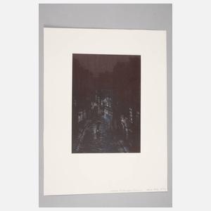 Prof. Friedrich Kallmorgen, Nächtliche Straße