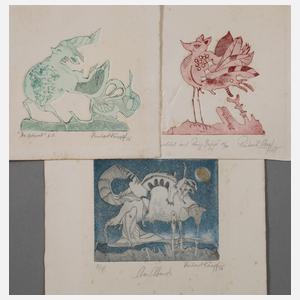 Reinhard Kämpf, Konvolut Radierungen