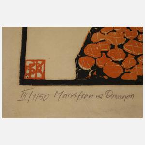 Broncia Koller-Pinell, "Marktfrau mit Orangen"