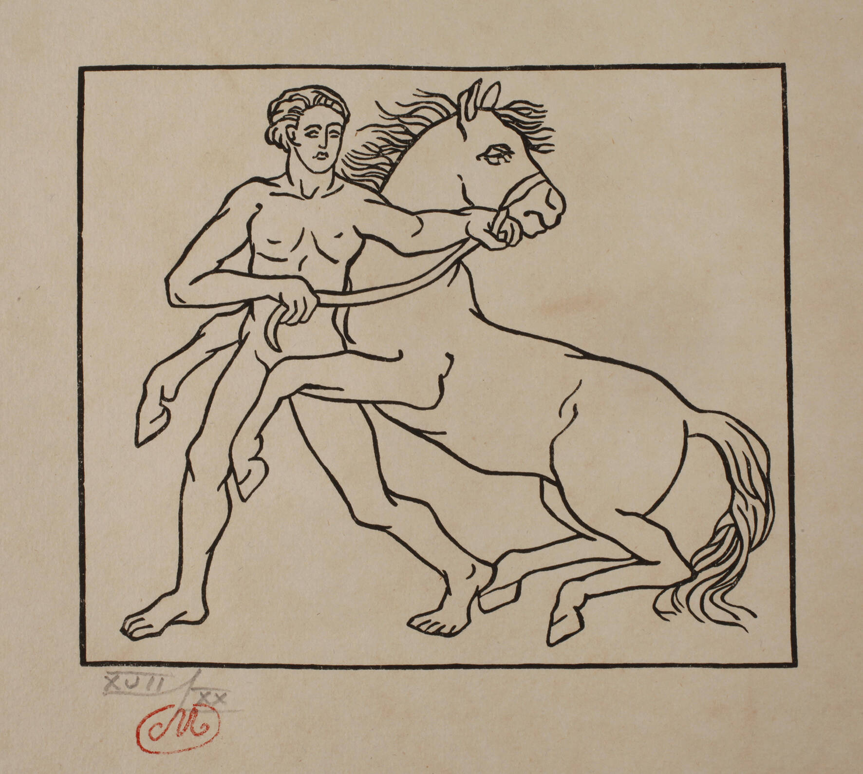 Aristide Maillol, Pferdebändiger