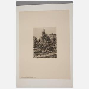 Karl Theodor Meyer-Basel, Konvolut Radierungen