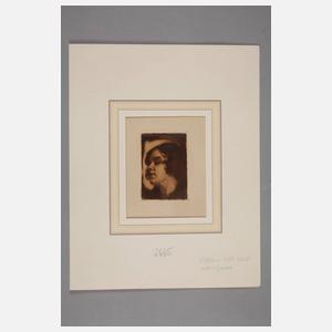 Prof. Emil Orlik "Bildnis Paula A. ..."