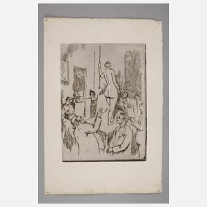 Prof. Emil Orlik "Bildnis Paula A. ..."