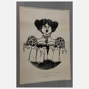 Emil Sagor, Kellnerin